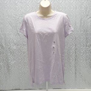 Maison Jules Striped Crew-Neck T-Shirt